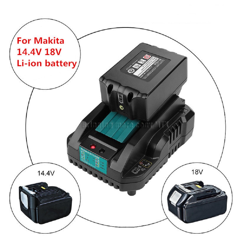 Power Quality Tools - Chargeur de batterie 4A pour Makita