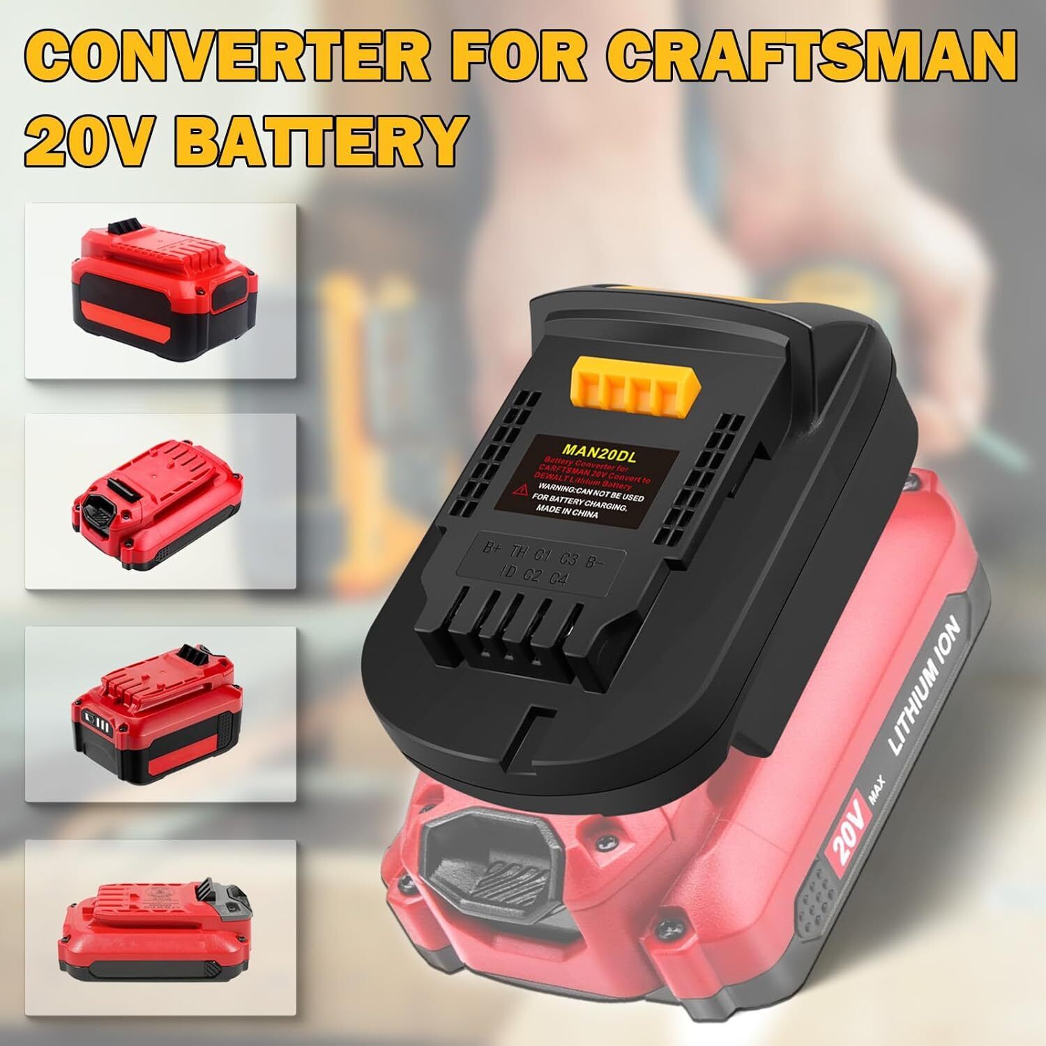 Power Tools Stanley - Adaptateur pour Stanley New fatmax v20