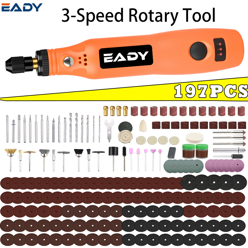 Power Tools Professional - Kit d'outils rotatifs sans fil USB