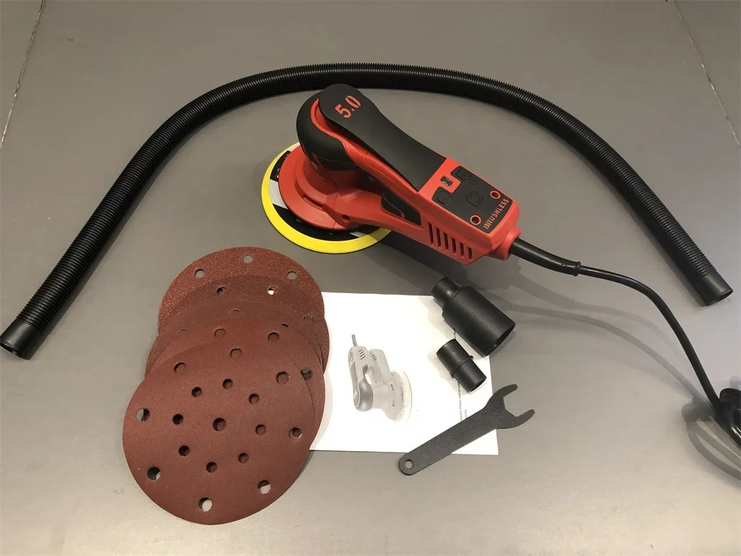 Random Orbital Sander - Ponceuse orbitale aléatoire professionnelle sans brosse