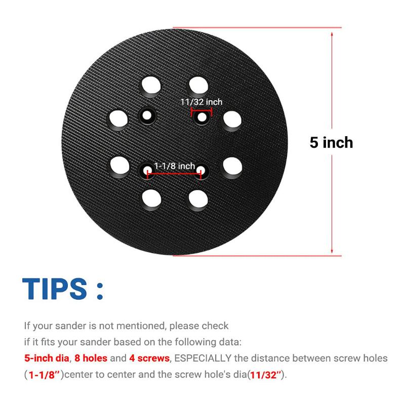 Random Orbital Sander - 1 pièce de rechange pour plateau