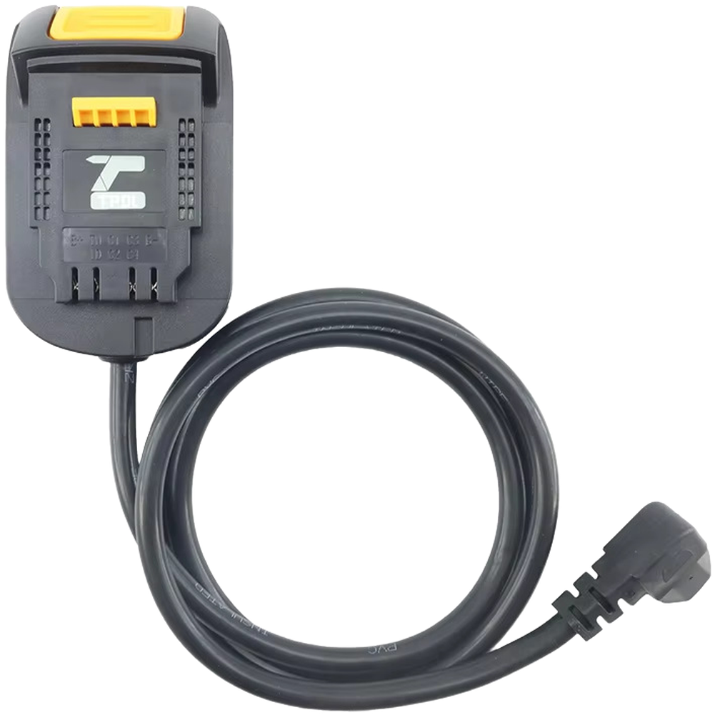 Power Tools Yellow Brand - Câble adaptateur de batterie jaune de