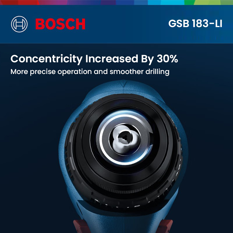 Power Tools Impact - Perceuse-visseuse électrique Bosch GSB 183-LI, perceuse