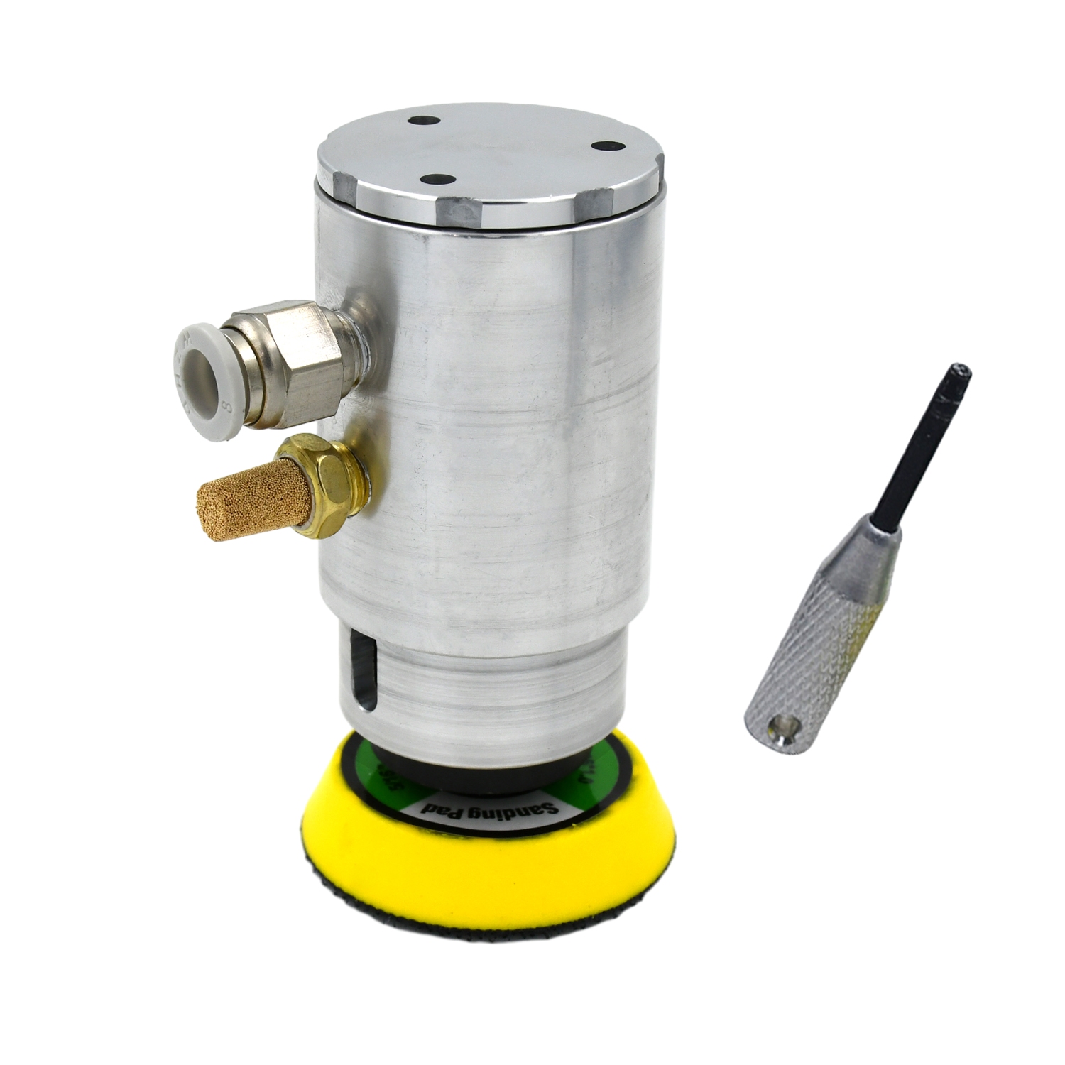 Random Orbital Sander - Polisseuse robotisée pneumatique 3 pouces, ponceuse