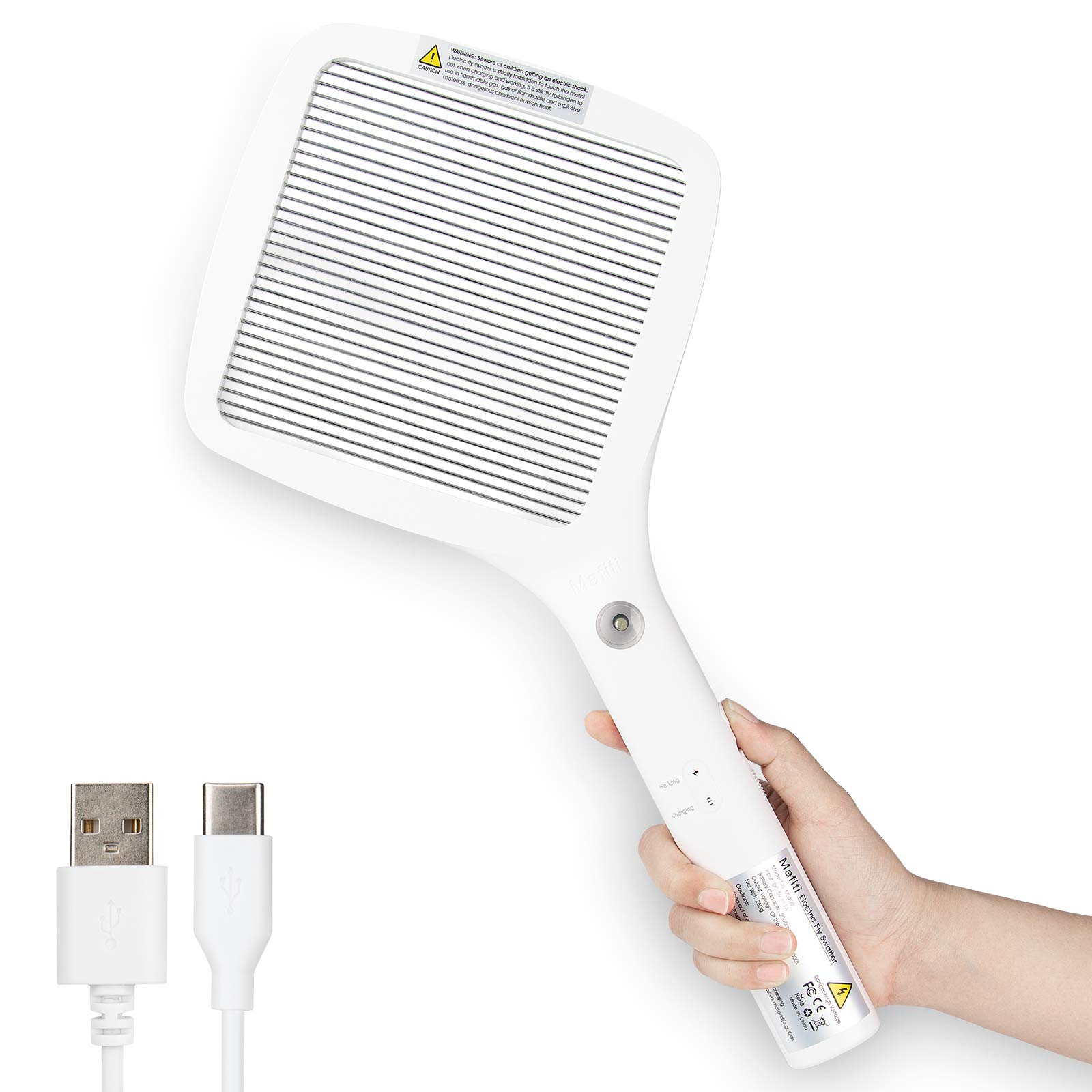Power Quality Tools - Mafiti-Tapette Tueur de Mouches Rechargeable par