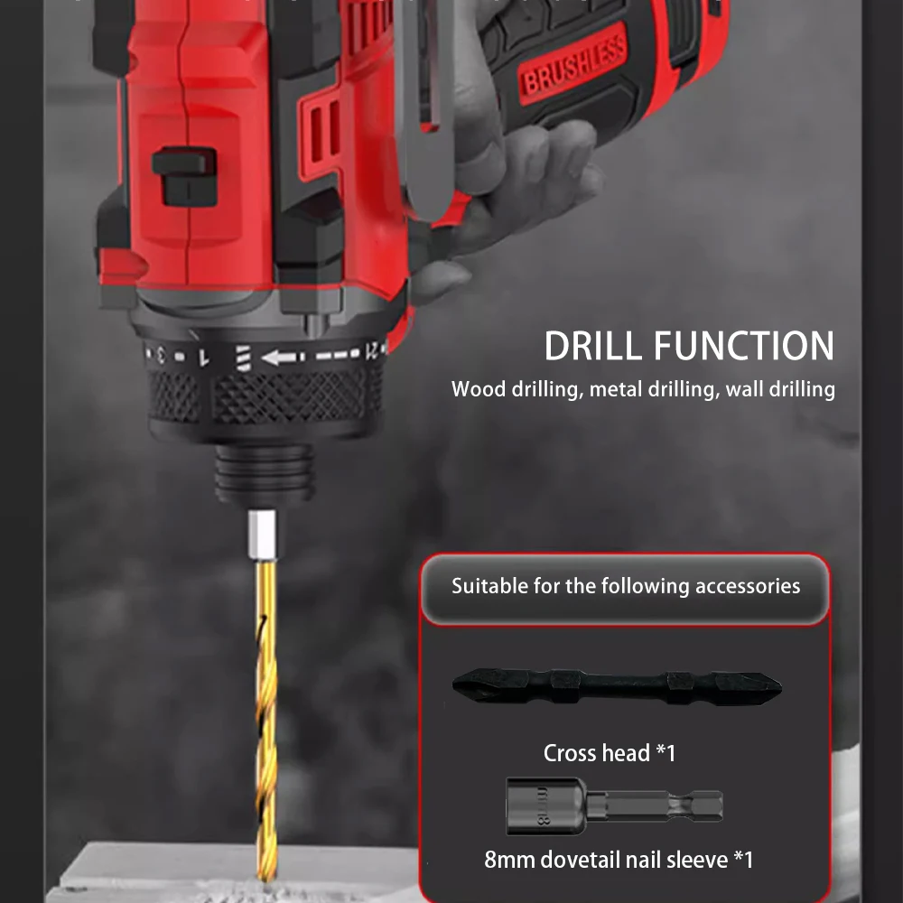 Perceuse électrique sans balai - Power Tools Ingco avis et prix