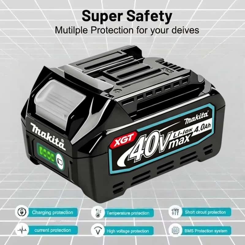 Batterie lithium-ion Makita 40 - Makita Power Tools Xgt avis et prix
