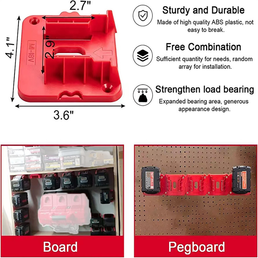 Support de batterie au Lithium - Power Tools Display Rack avis et prix