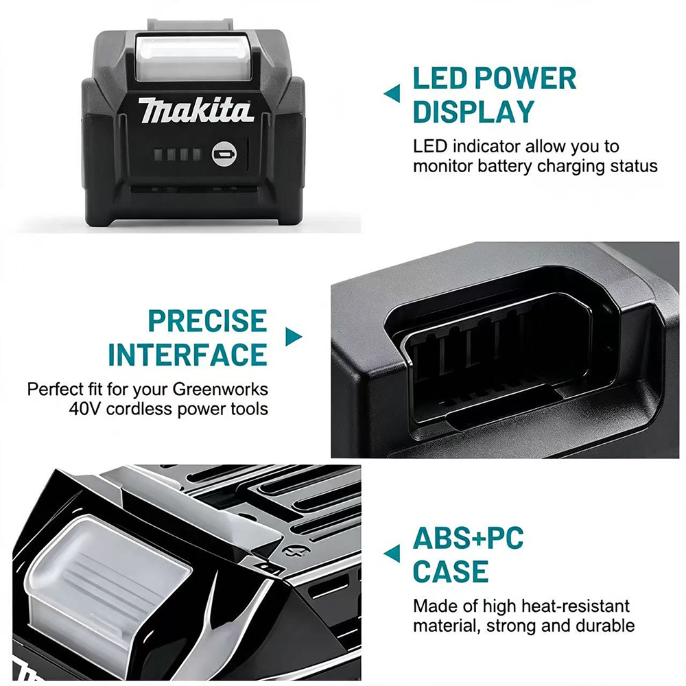 Batterie au lithium Makita 40V - Makita Power Tools Xgt avis et prix