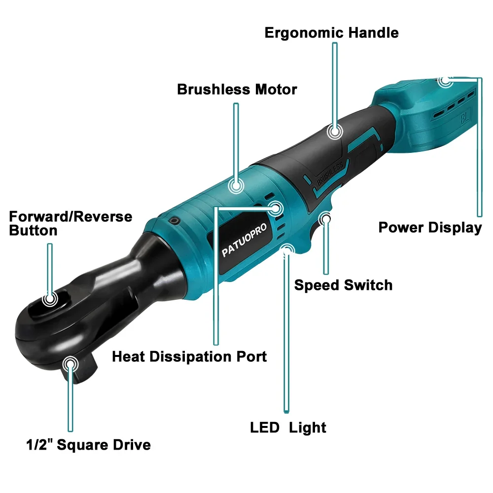 Makita – clé à cliquet électri - Power Tools Ingco avis et prix