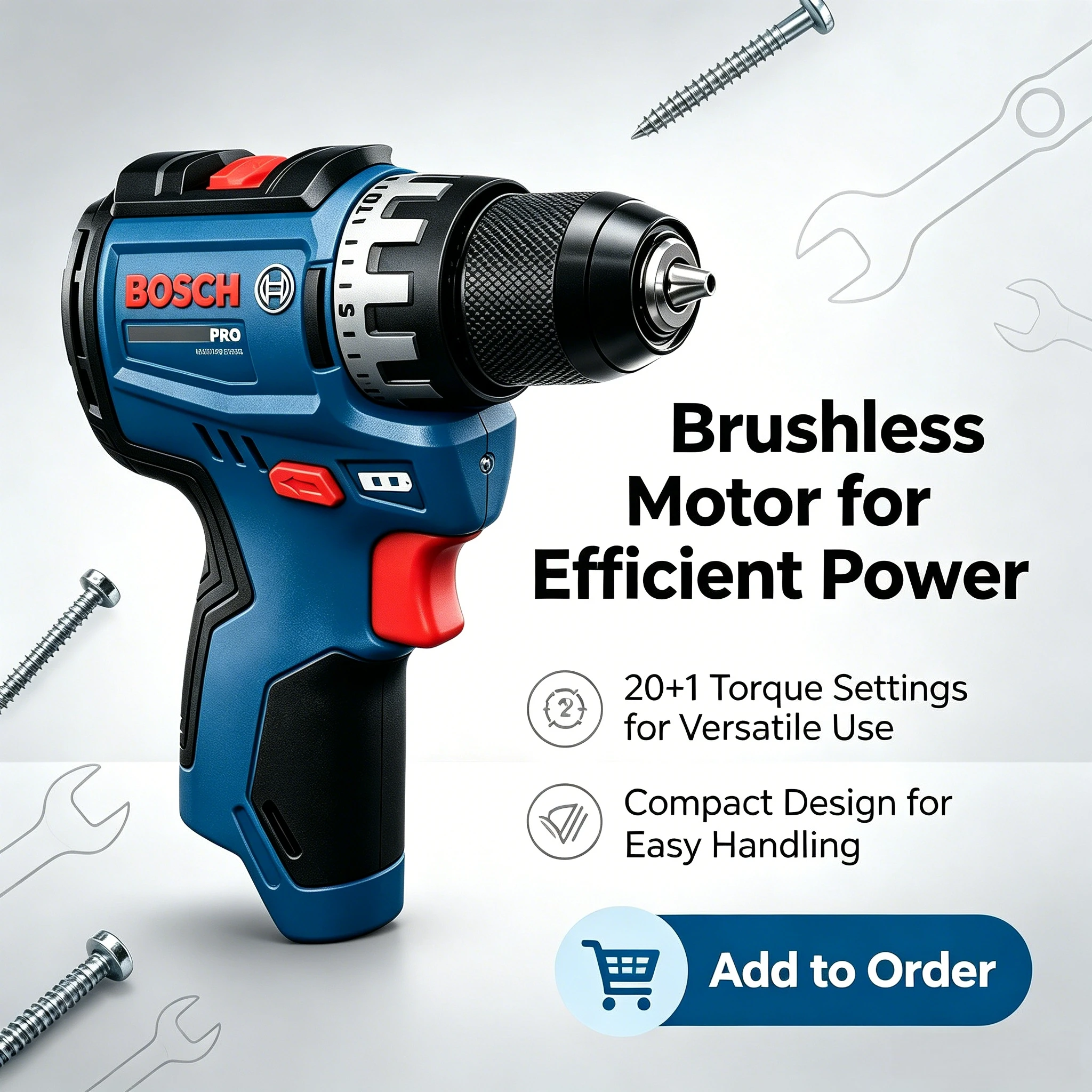 Perceuse sans fil Bosch Profes - Power Tools Cordless avis et prix