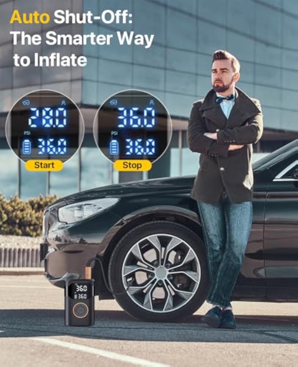 Automatique Rechargeable élect - Air Compressor Mini avis et prix