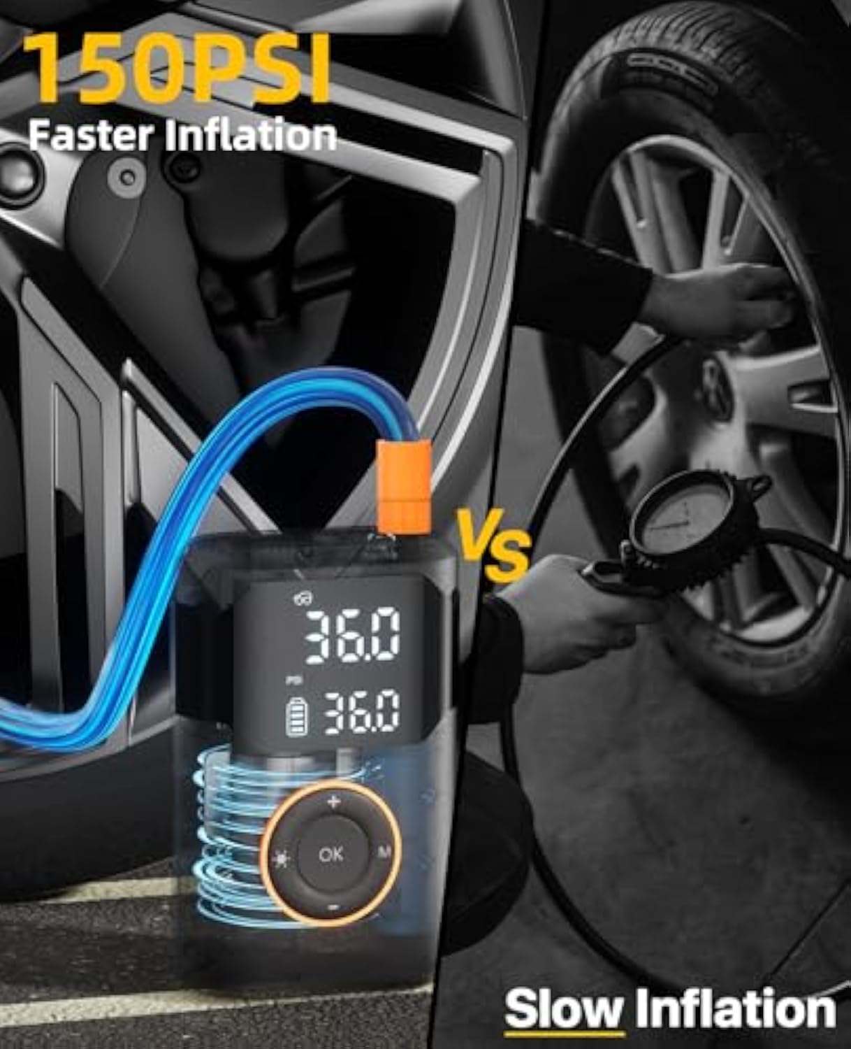 Automatique Rechargeable élect - Air Compressor Mini avis et prix