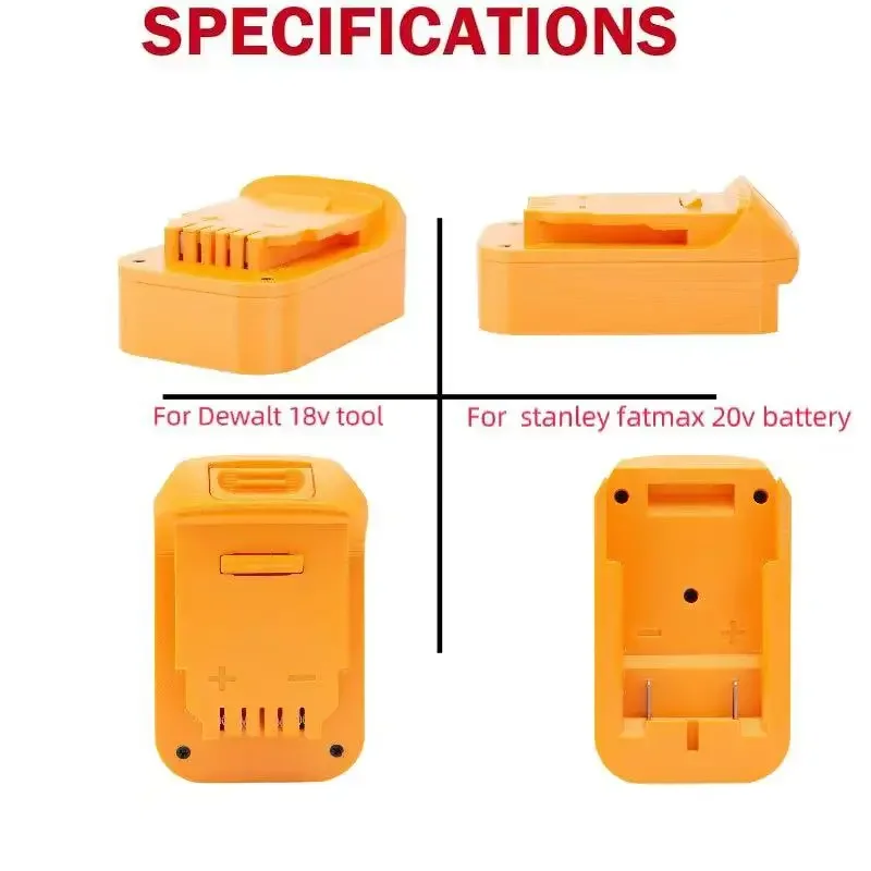 Adaptateur de batterie pour ou - Power Tools Stanley avis et prix