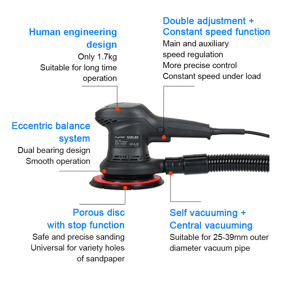 Ponceuse orbitale électrique s - Random Orbital Sander avis et prix
