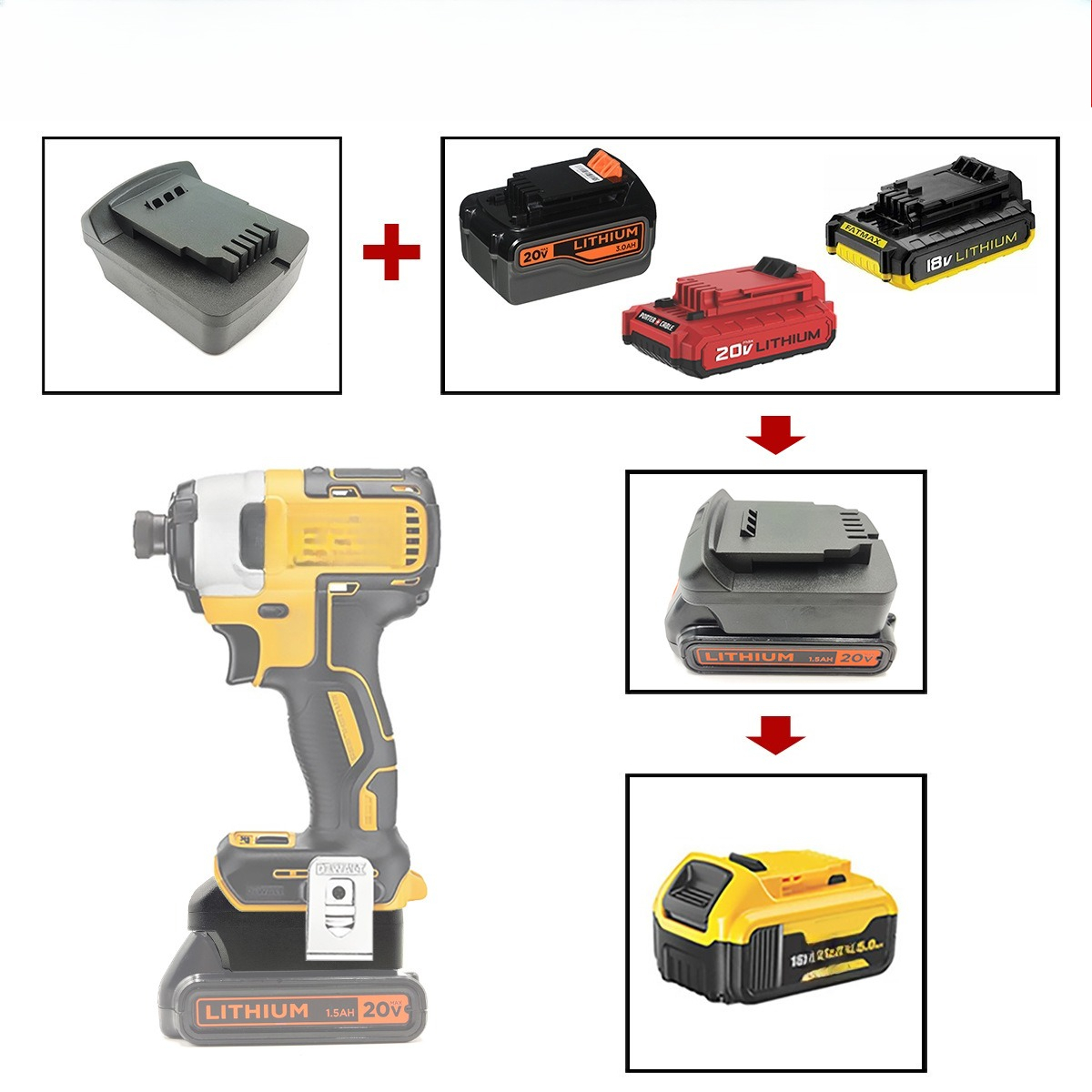 Adaptateur pour outils électri - Power Tools Stanley avis et prix