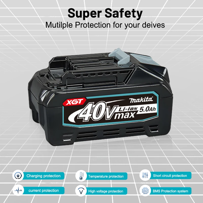 Batterie rechargeable Makita 4 - Makita Power Tools Xgt avis et prix