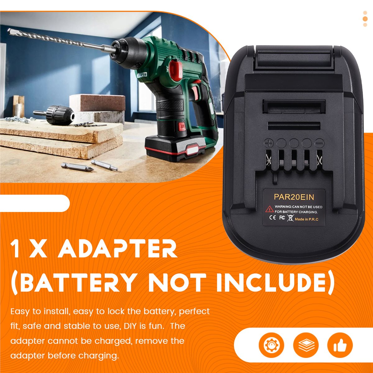Adaptateur de batterie AA19 po - Power Tools Einhell avis et prix
